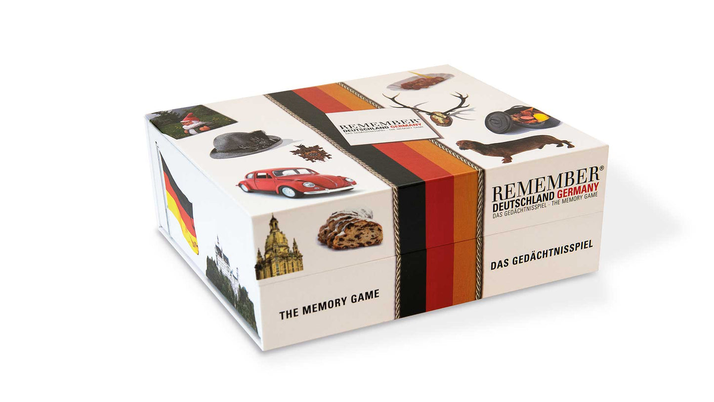 Gedächnisskarten Gedächtnisspiel "Deutschland Germany" 44 Kartenpaare - Remember