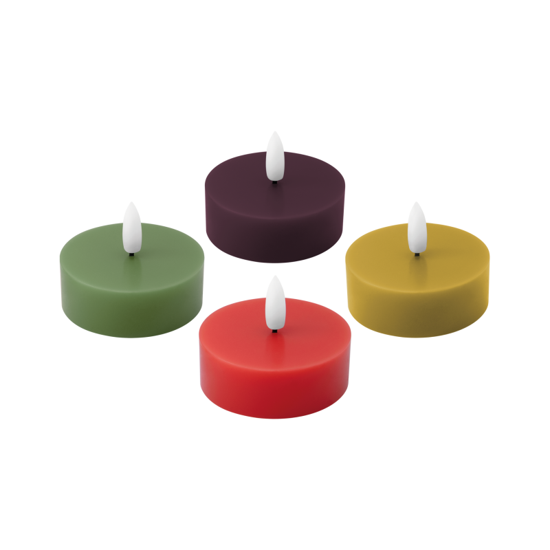 LED Teelicht-Set "Levi" 4er Set - Remember