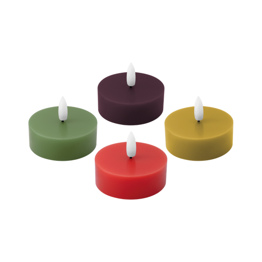 LED Teelicht-Set "Levi" 4er Set - Remember