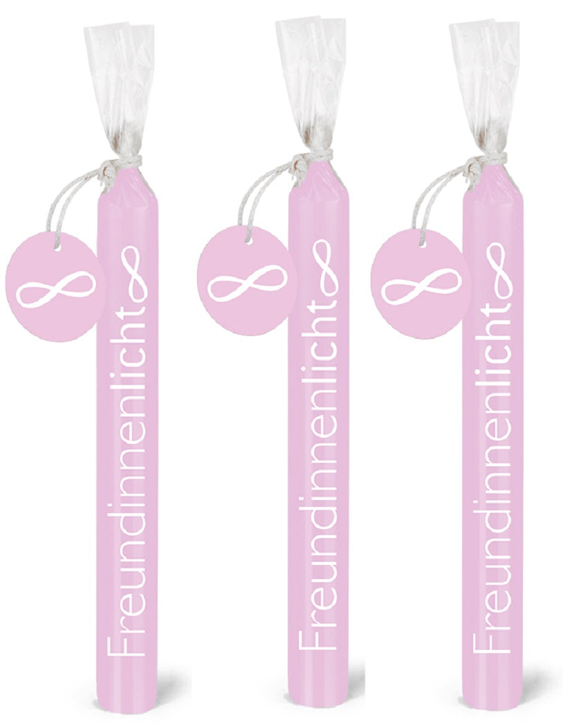 Wünschelicht-Kerzen 3er Set Bulla Design
