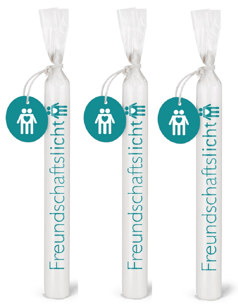 Wünschelicht-Kerzen 3er Set Bulla Design