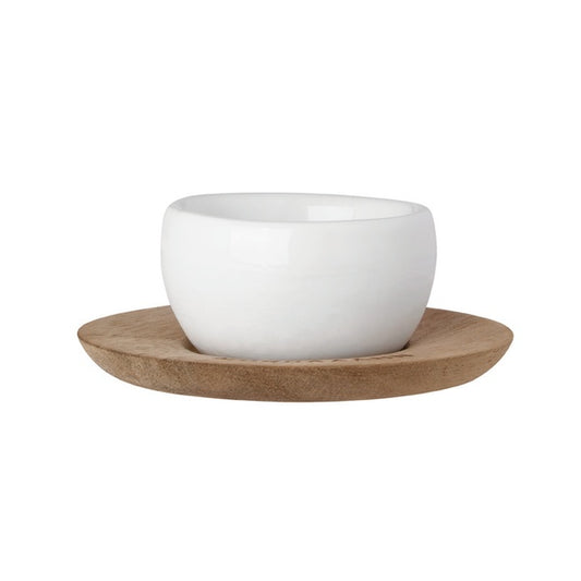 Eierbecher mit Unterteller "Morgääähn" - Räder Design