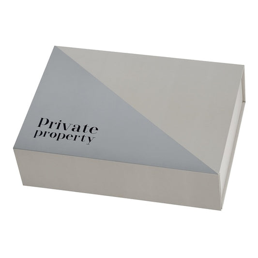 Ordnungsliebe Sammelbox "Private Property" - Räder Design