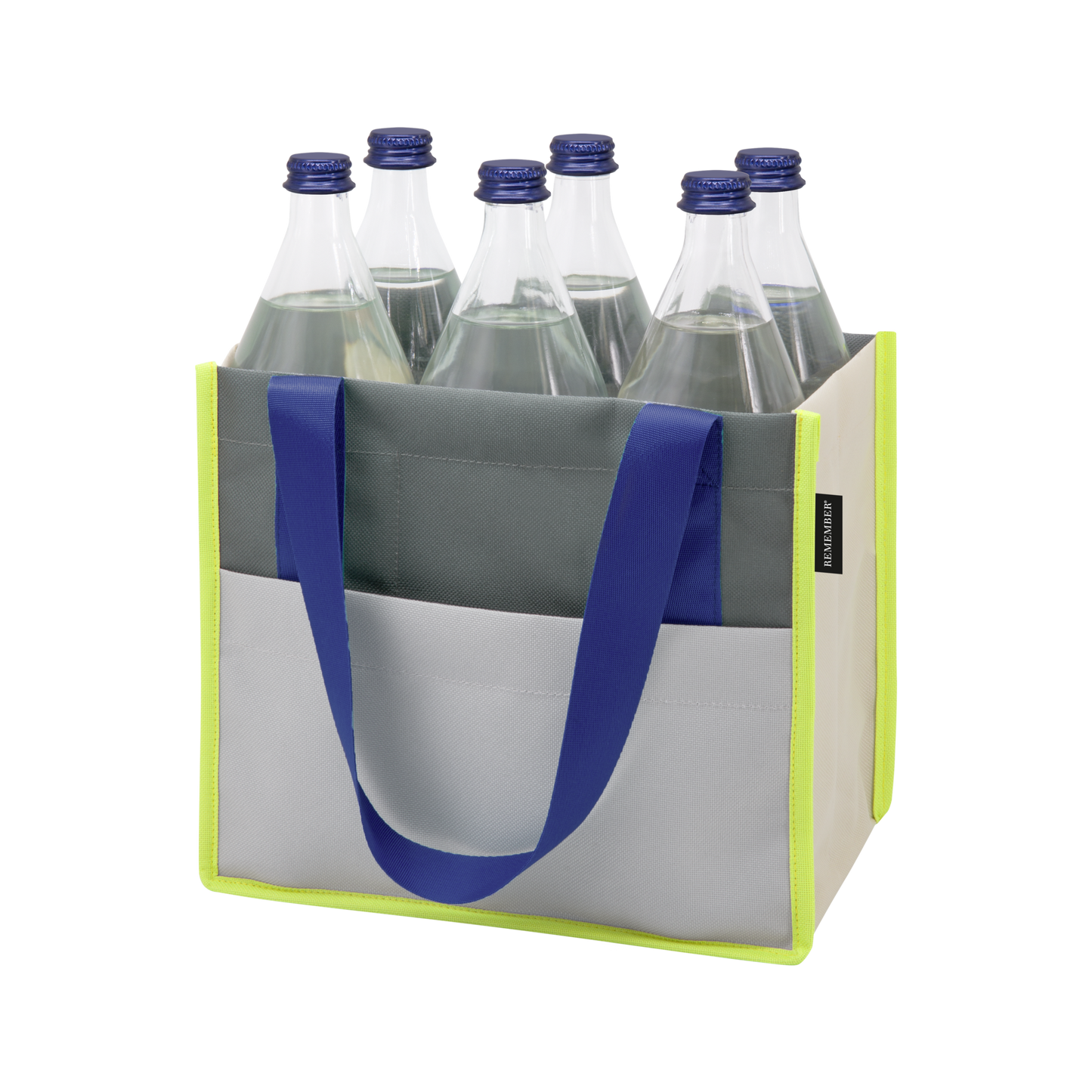Flaschentasche 6 Fächer 100% Polyester Bottle Bag - Remember
