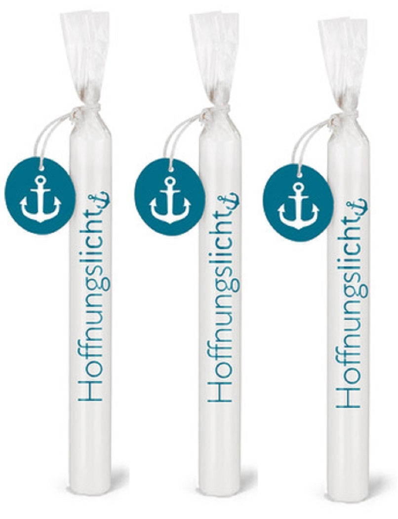 Wünschelicht-Kerzen 3er Set Bulla Design