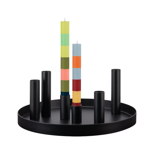Magnetischer Kerzenhalter Luna black von REMEMBER