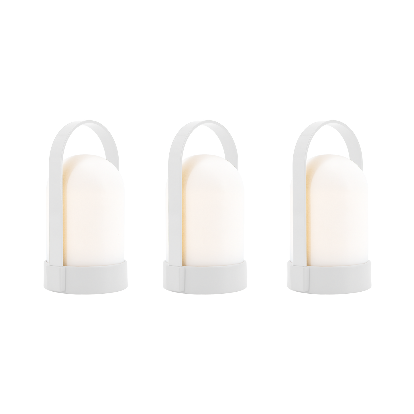 3er Leuchten-Set URI Piccolos Lampen tragbar Dimmbar - Remember