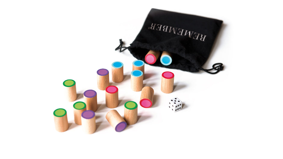 Remember Patschisi Brettspiel für 2-4 Mitspieler