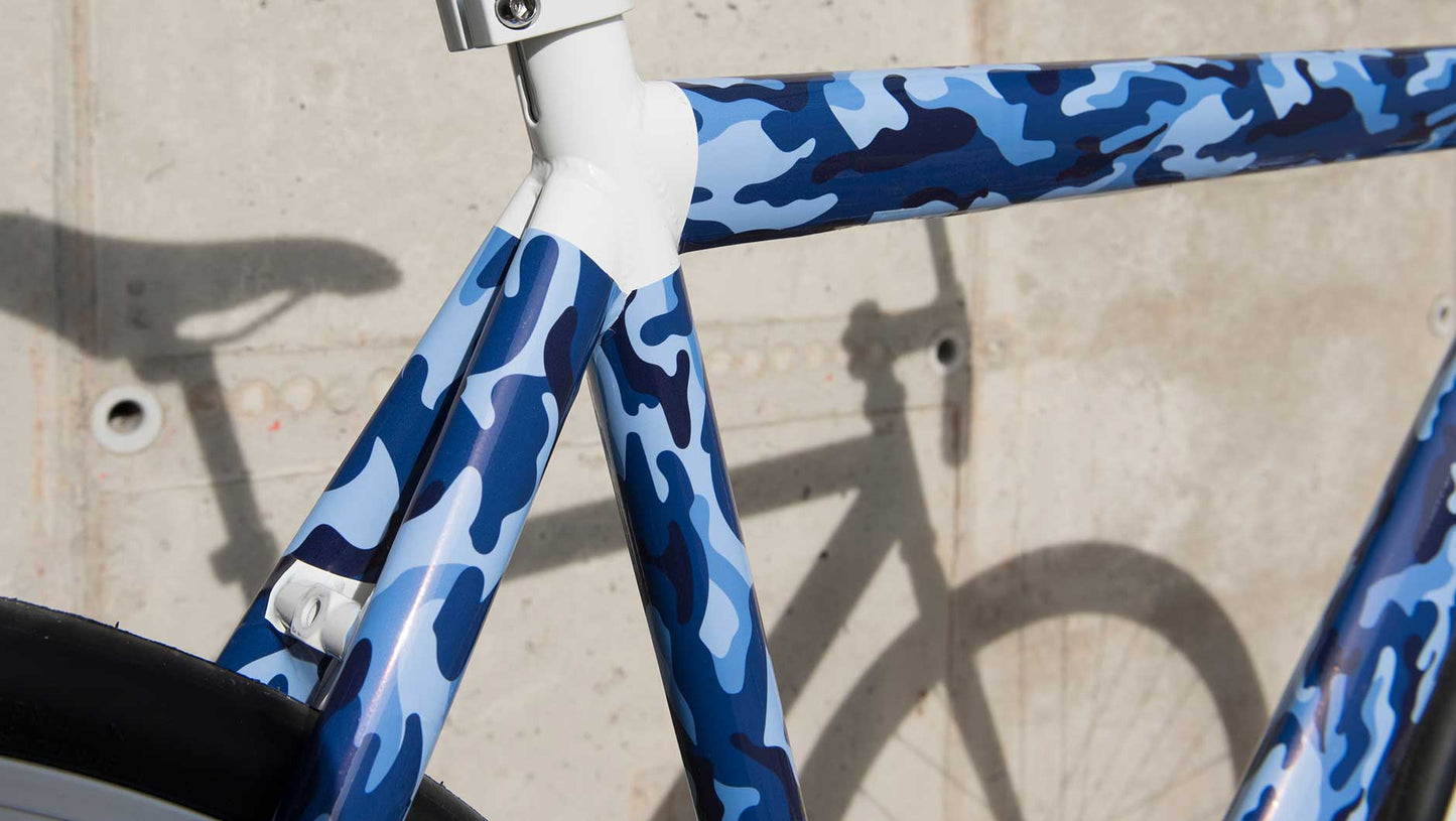 Radkleid Fahrad Velo Look in vielen Varianten 300x18cm - Remember