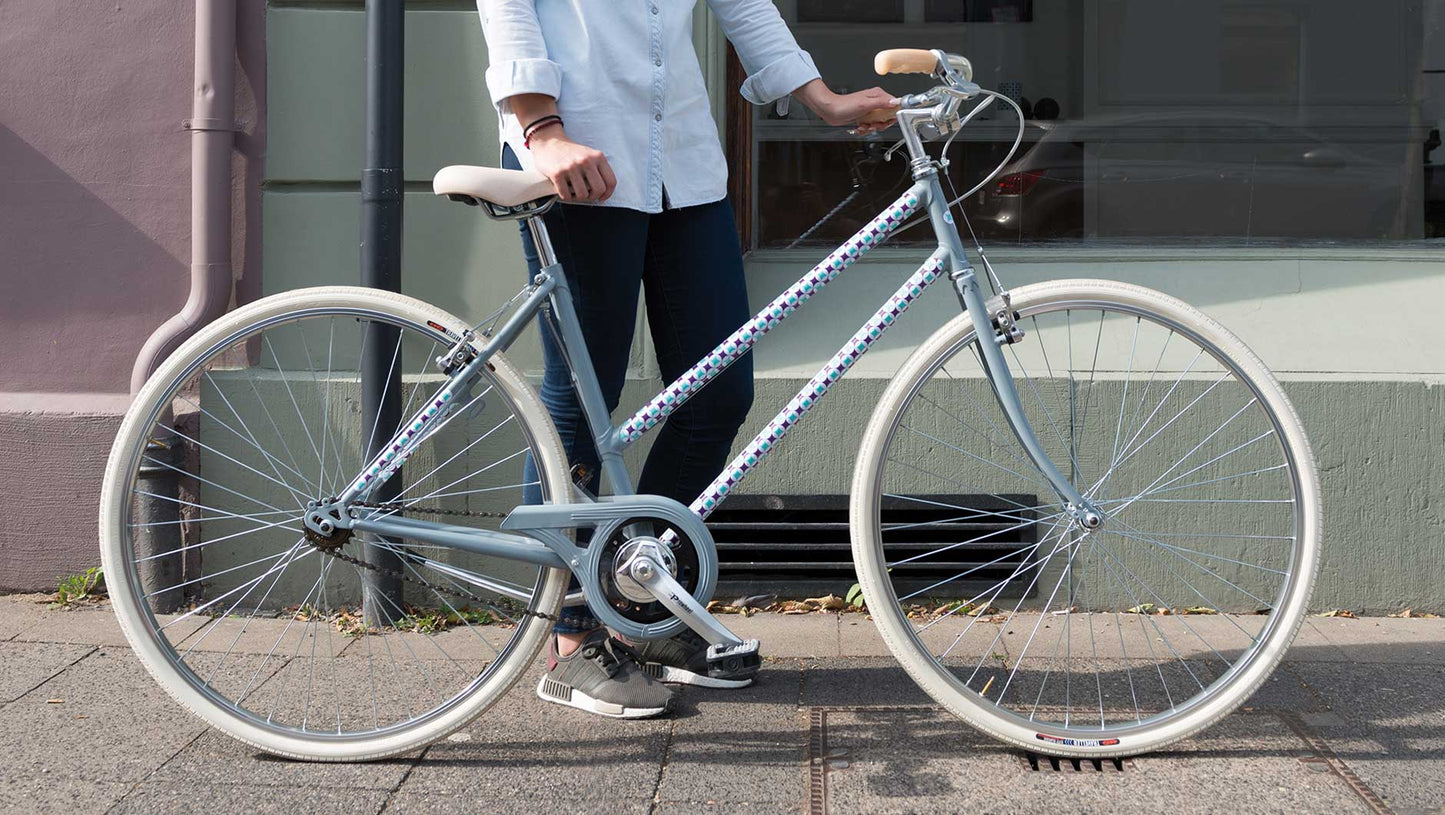 Radkleid Fahrad Velo Look in vielen Varianten 300x18cm - Remember