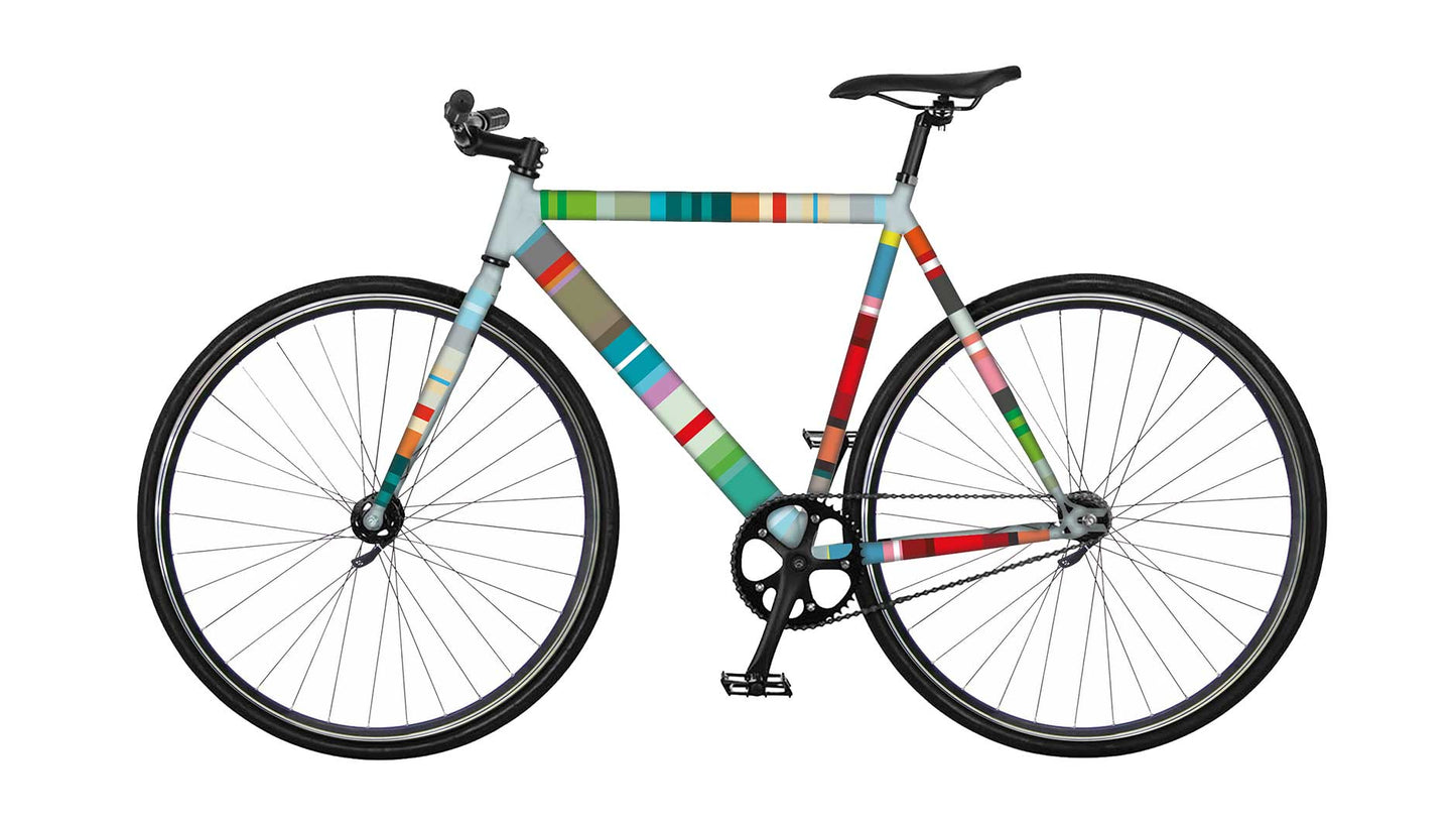 Radkleid Fahrad Velo Look in vielen Varianten 300x18cm - Remember