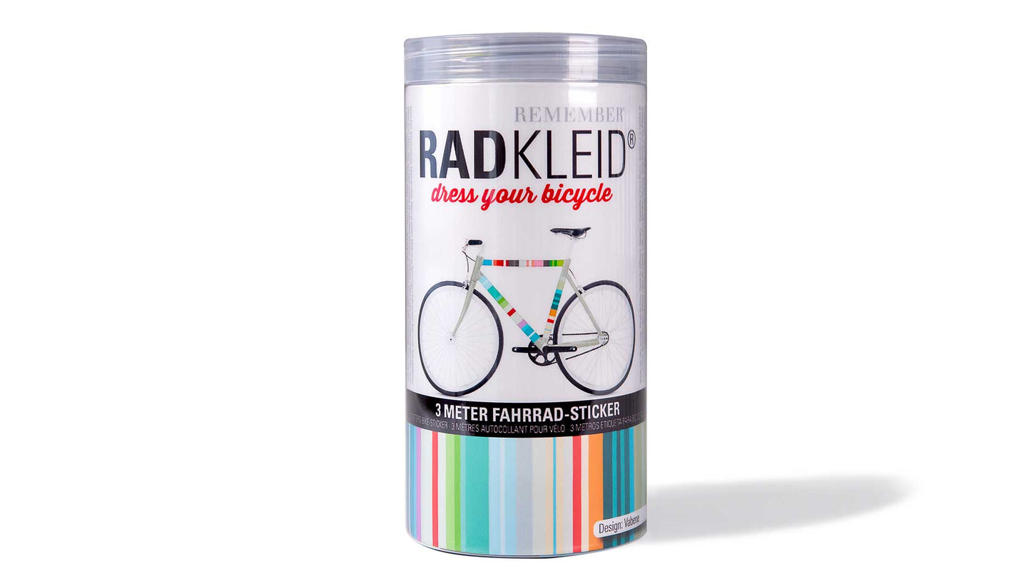 Radkleid Fahrad Velo Look in vielen Varianten 300x18cm - Remember