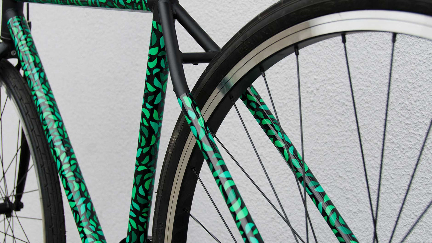 Radkleid Fahrad Velo Look in vielen Varianten 300x18cm - Remember