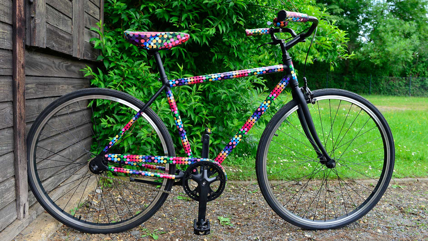 Radkleid Fahrad Velo Look in vielen Varianten 300x18cm - Remember