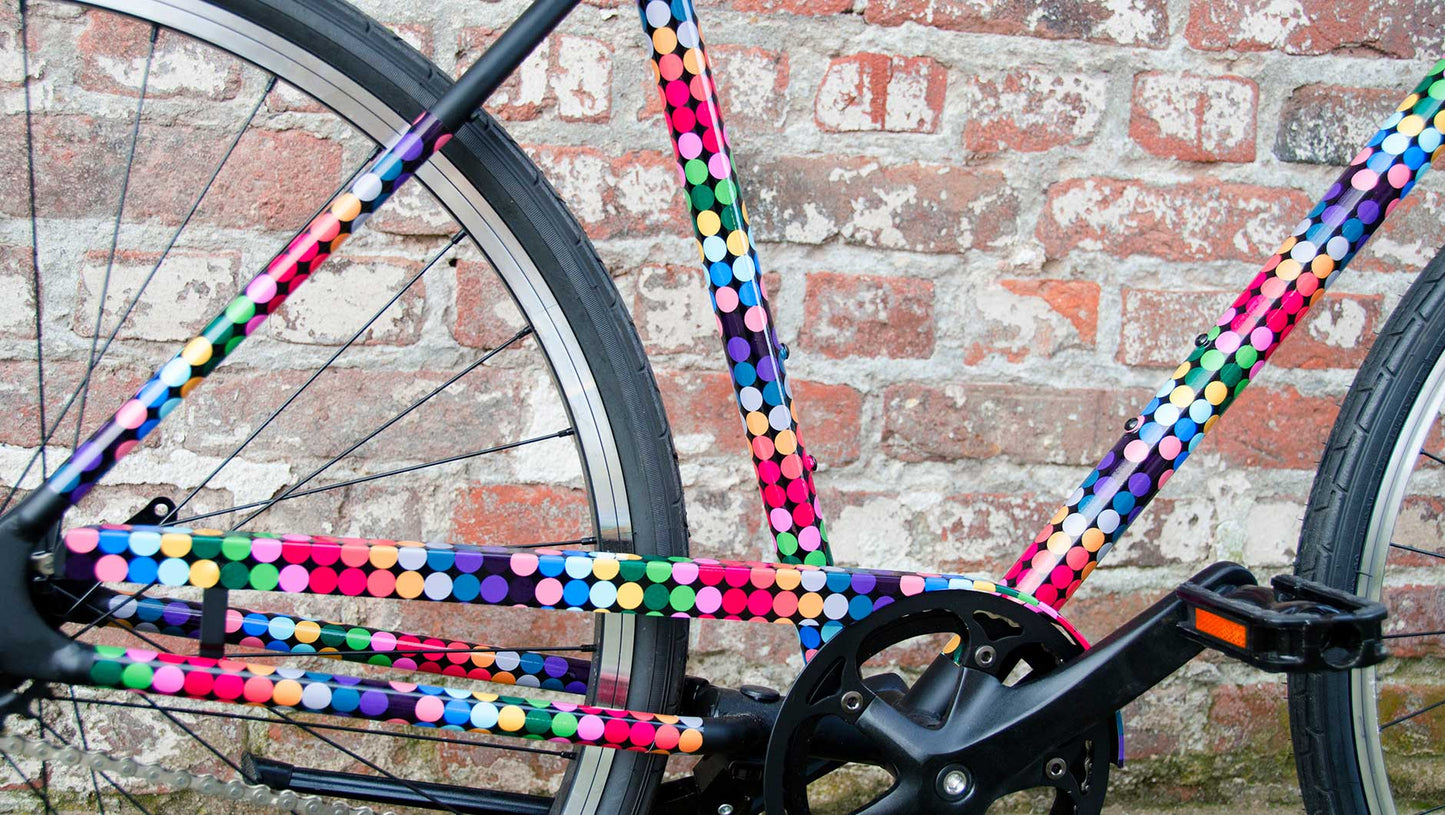Radkleid Fahrad Velo Look in vielen Varianten 300x18cm - Remember