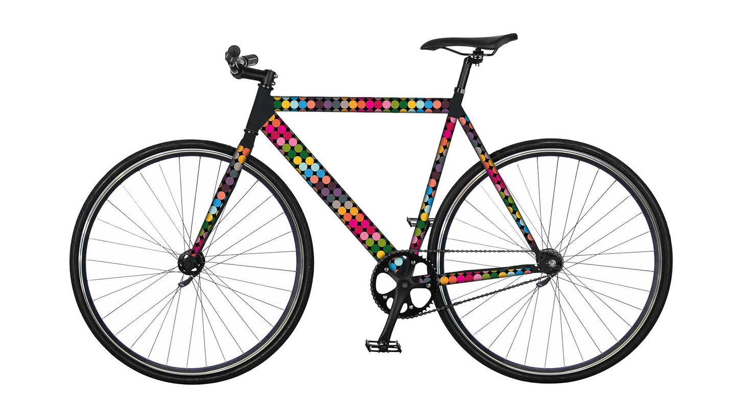 Radkleid Fahrad Velo Look in vielen Varianten 300x18cm - Remember