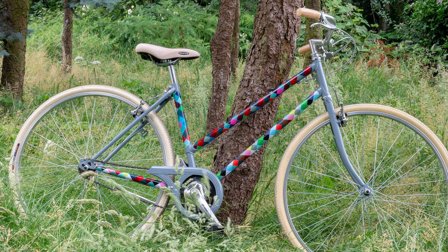 Radkleid Fahrad Velo Look in vielen Varianten 300x18cm - Remember