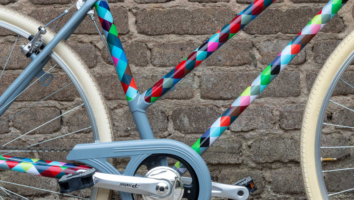 Radkleid Fahrad Velo Look in vielen Varianten 300x18cm - Remember