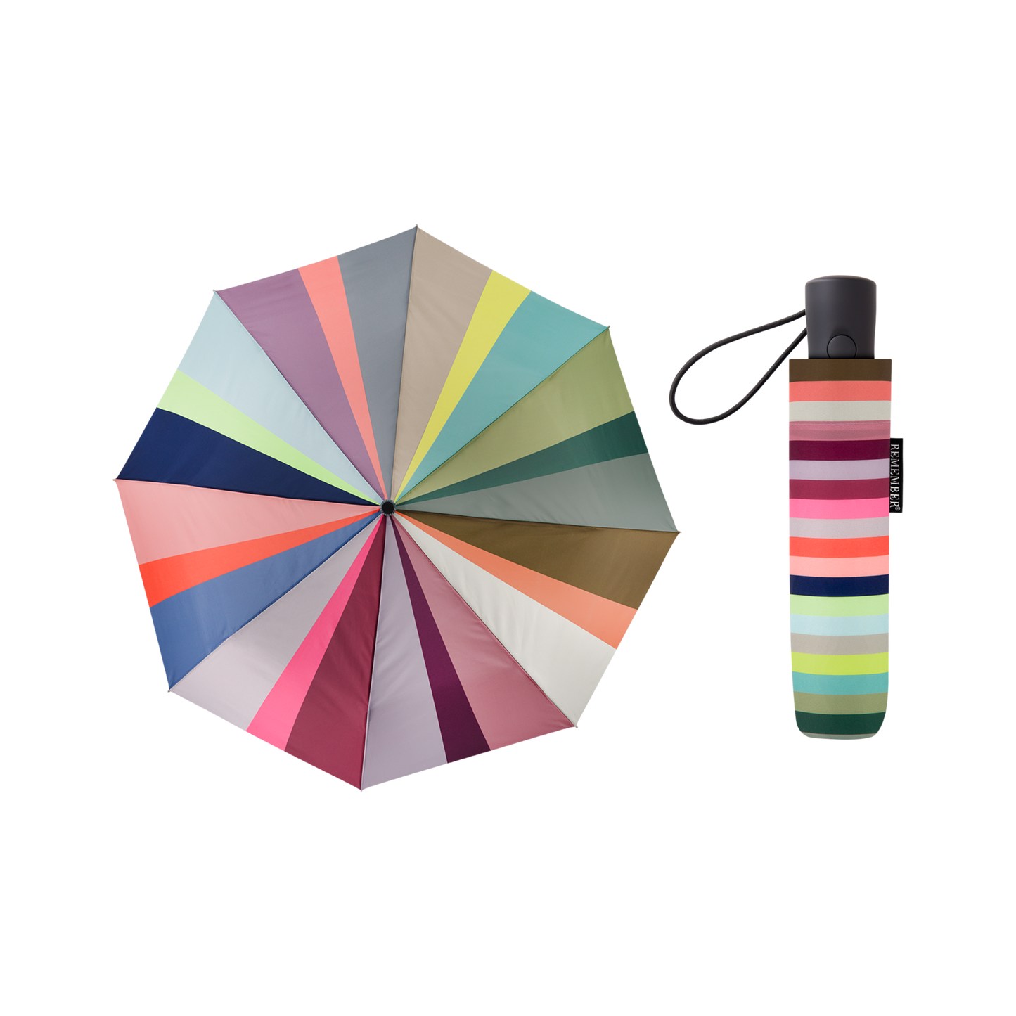 Schirm Reise-Regenschirm Taschenschirm Remember
