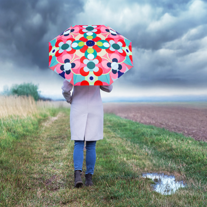 Schirm Reise-Regenschirm Taschenschirm Remember