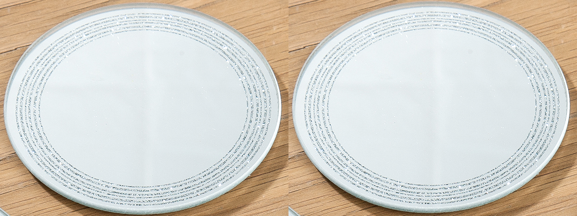Glas Untersetzer "Bordare" 2er und 4er Set Spiegelglas - Gilde Handwerk
