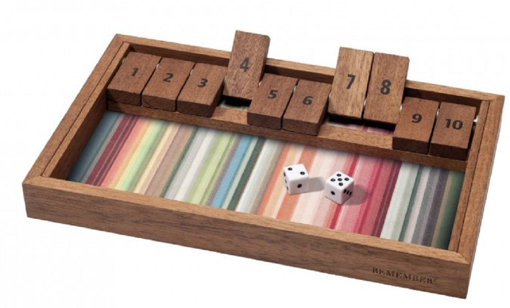 Würfelspiel "Shut the Box" Remember