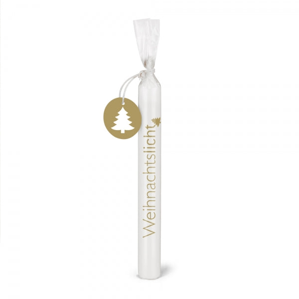 Wünschelicht Kerze "Weihnachtslicht"Baum gold Kerzenset 3er Set Bulla Design